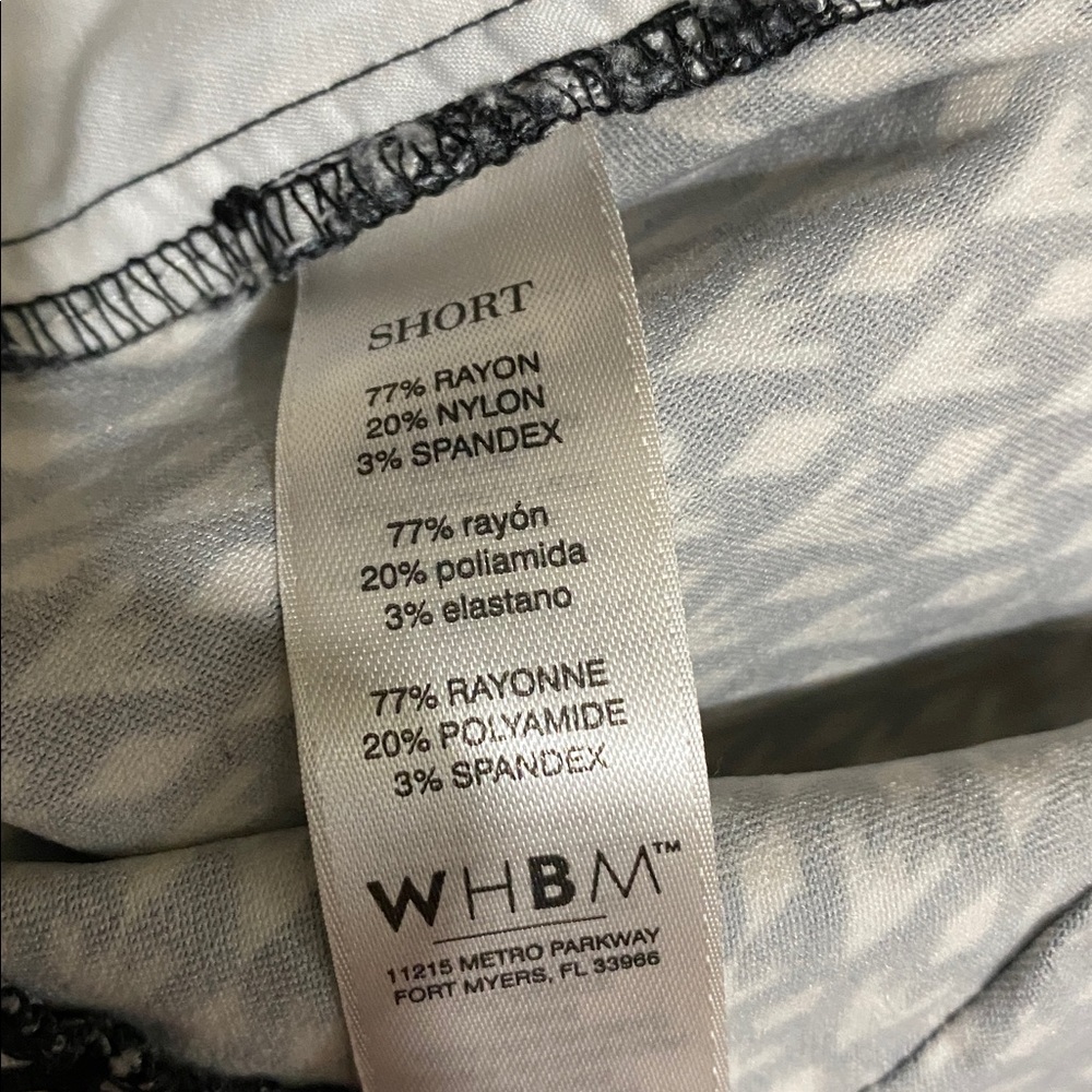 NWOT WHBM pull on shorts size women’s 6 - Picture 8 of 8
